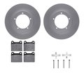 Dynamic Friction Co 4512-02029, Geospec Rotors with 5000 Advanced Brake Pads includes Hardware, Silver 4512-02029